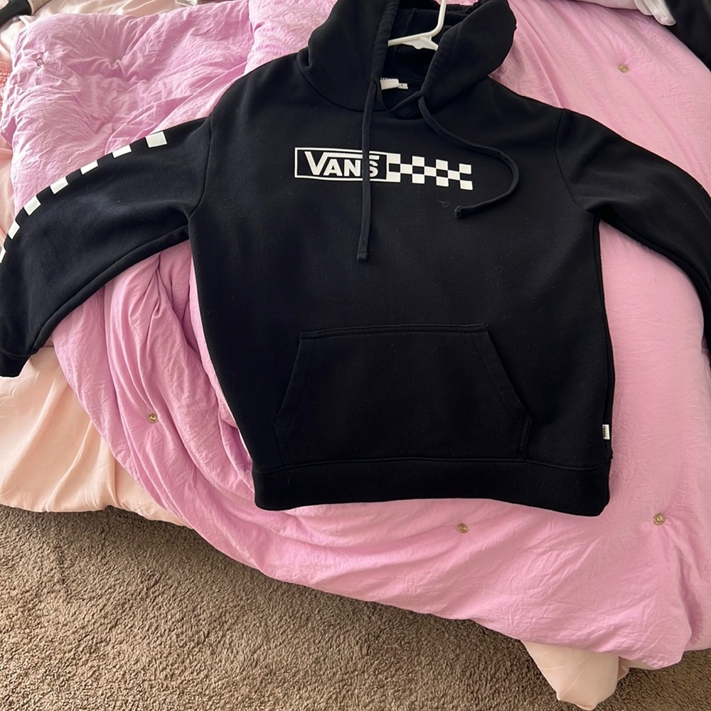 Vans checkerboard hoodie